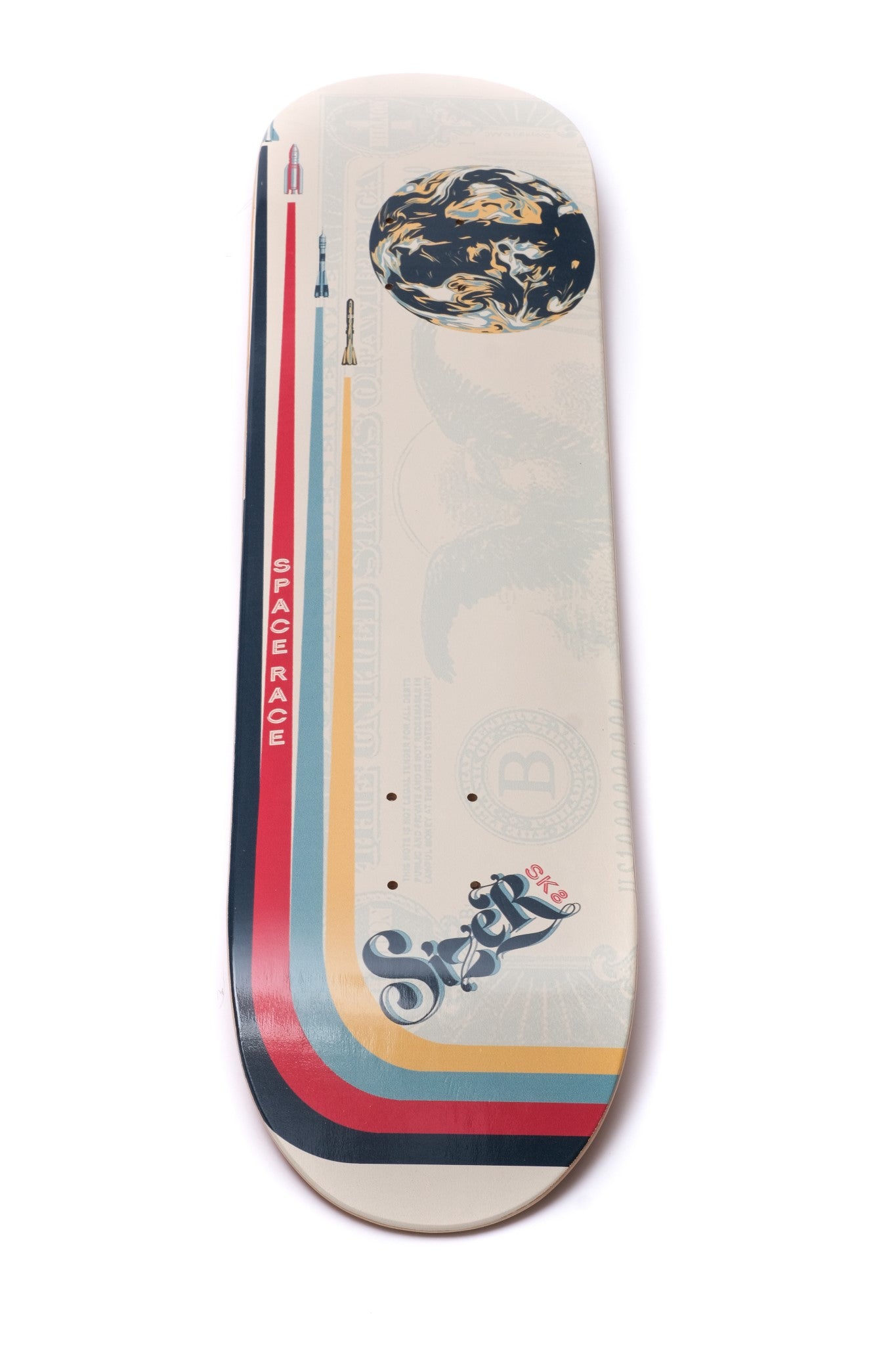 Space Race Mellow Concave Deck