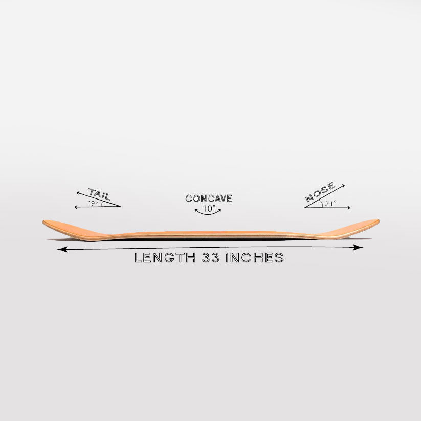 Space Race Mellow Concave Deck
