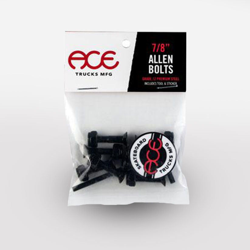 Ace Bolts Allen Various Sizes Sizer Skateboards