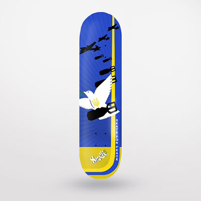 Skate for Peace Limited Edition Mellow Deck